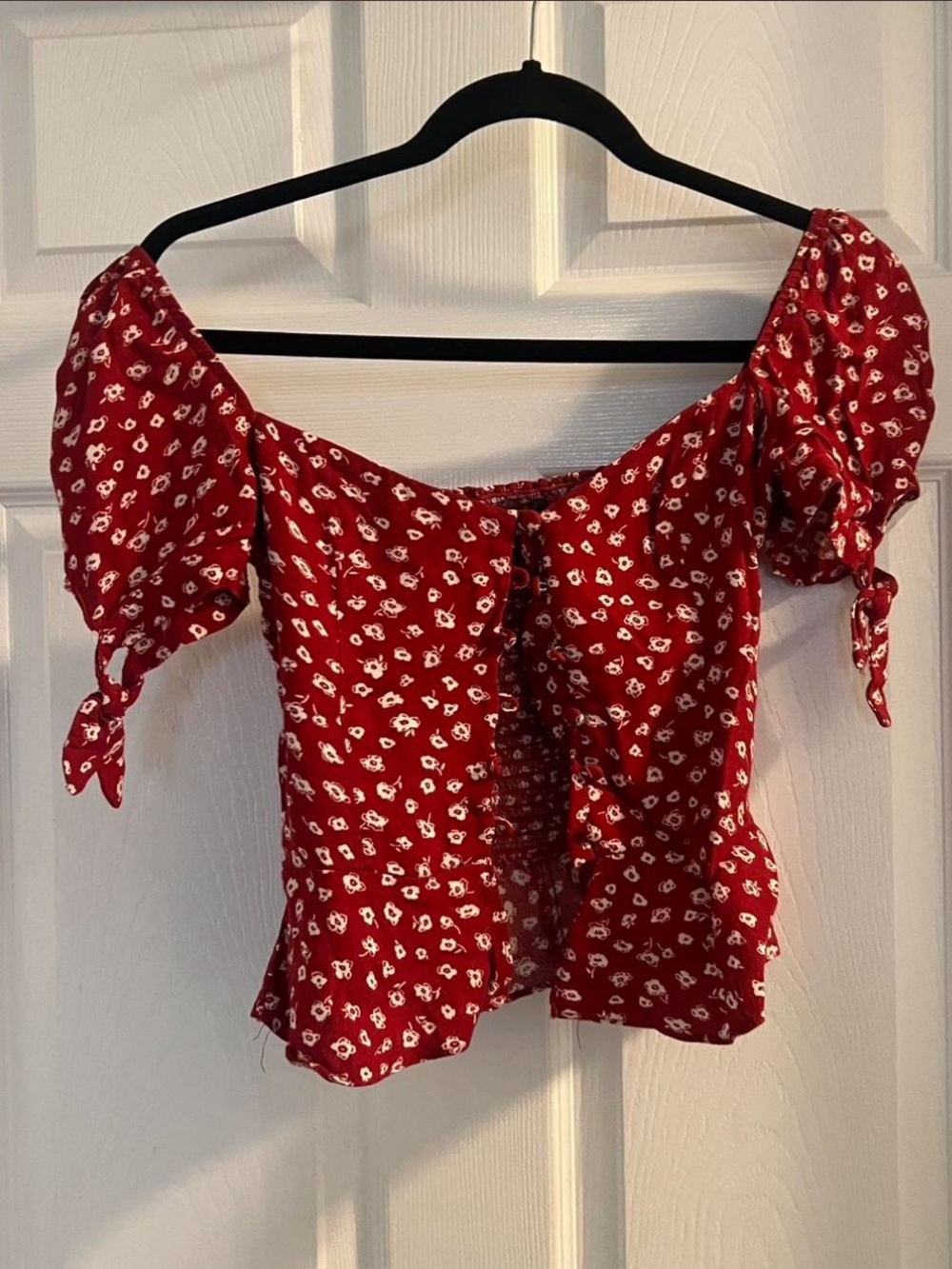 Reformation Floral Blouse